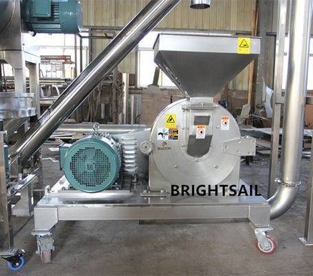 Μηχανή άλεσης ζάχαρης πλέγματος υλικών 5000kg/H 10 κρυστάλλου Sus