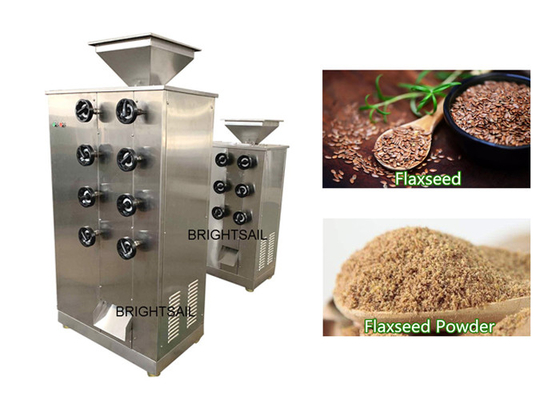 Μηχανή μύλων σκονών τροφίμων ISO 50 έως 500 κλ ανά Flaxseed ικανότητας ωρ. επεξεργασία