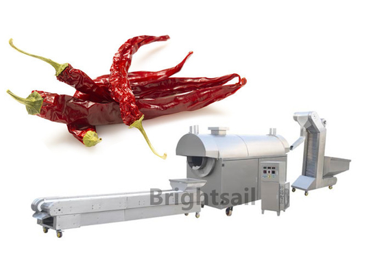 Συνεχή καρύδια παραγωγής 20kw που ψήνουν την ικανότητα βιομηχανίας τροφίμων μηχανών 300kg