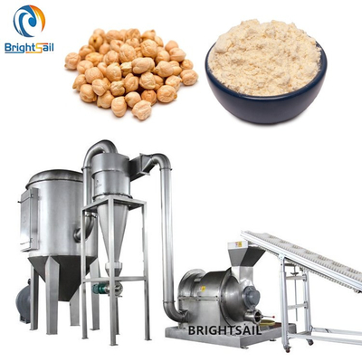 Chickpea μηχανή άλεσης αλευριού σόγιας 1300kg/μύλος φασολιών φακών Χ