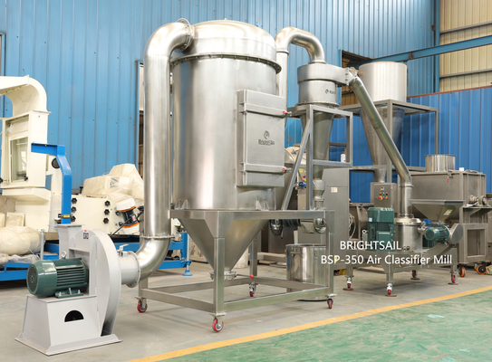 Μηχανή κατασκευής σκόνης αλεύρι Teff Air Classifier Mill Powder pulverizer set Teff Flour Powder ACM Στρίφτης σκόνης