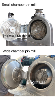 Μηχανή λείανσης σπόρων μουστάρδας Pin Mill Powder Mill για ελαιούχους σπόρους και μπαχαρικά