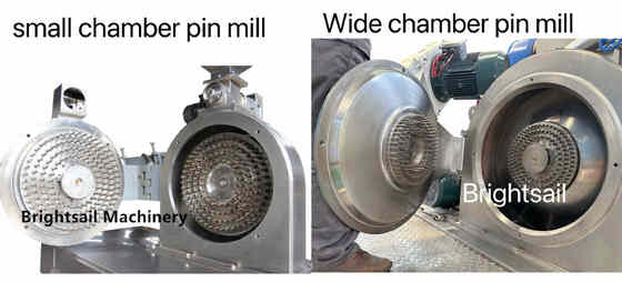 Μηχανή λείανσης σπόρων μουστάρδας Pin Mill Powder Mill για ελαιούχους σπόρους και μπαχαρικά