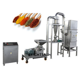 Ss304 Turmeric σκόνη που κατασκευάζει τη μηχανή Pulverizer μύλων μύλων αλευριού κόκκινων πιπεριών