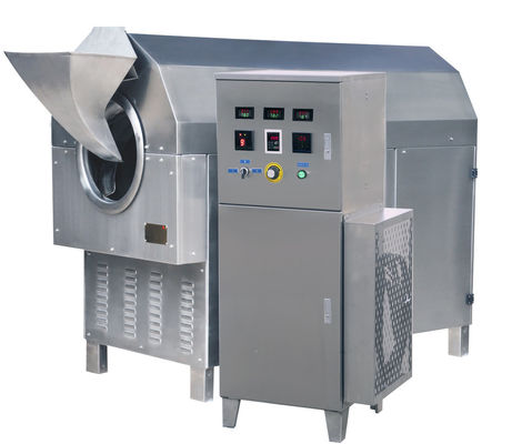 βιομηχανικό Roaster καφέ 450kg/H Ss316 4kw