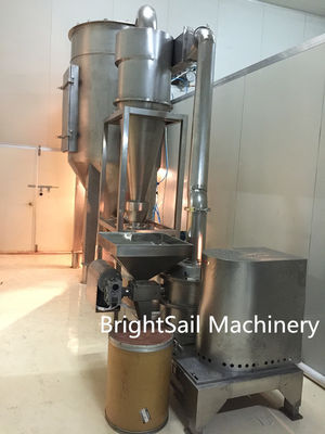 Η ικανότητα 100-1800kg/Hr καρύκευσε τη μηχανή θραυστήρων πιπεροριζών 15mm