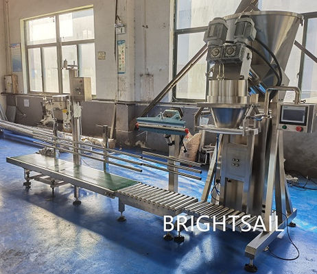 Διπλός έλεγχος PLC γεμίζοντας μηχανών 2kw σκονών βιδών ξηρός