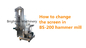 1000kg/H Lemongrass Pulverizer σκονών φύλλων μηχανή 2500 μύλος μύλων πλέγματος