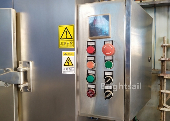 Ανοξείδωτο 304 βιομηχανικό Dehydrator τροφίμων που προσαρμόζεται 60-480 κλ ανά ικανότητα batch